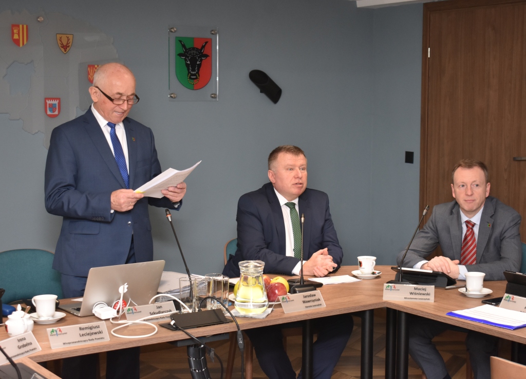 Transmisja LXXX sesji Rady Powiatu Leszczyńskiego – 28.03.2024