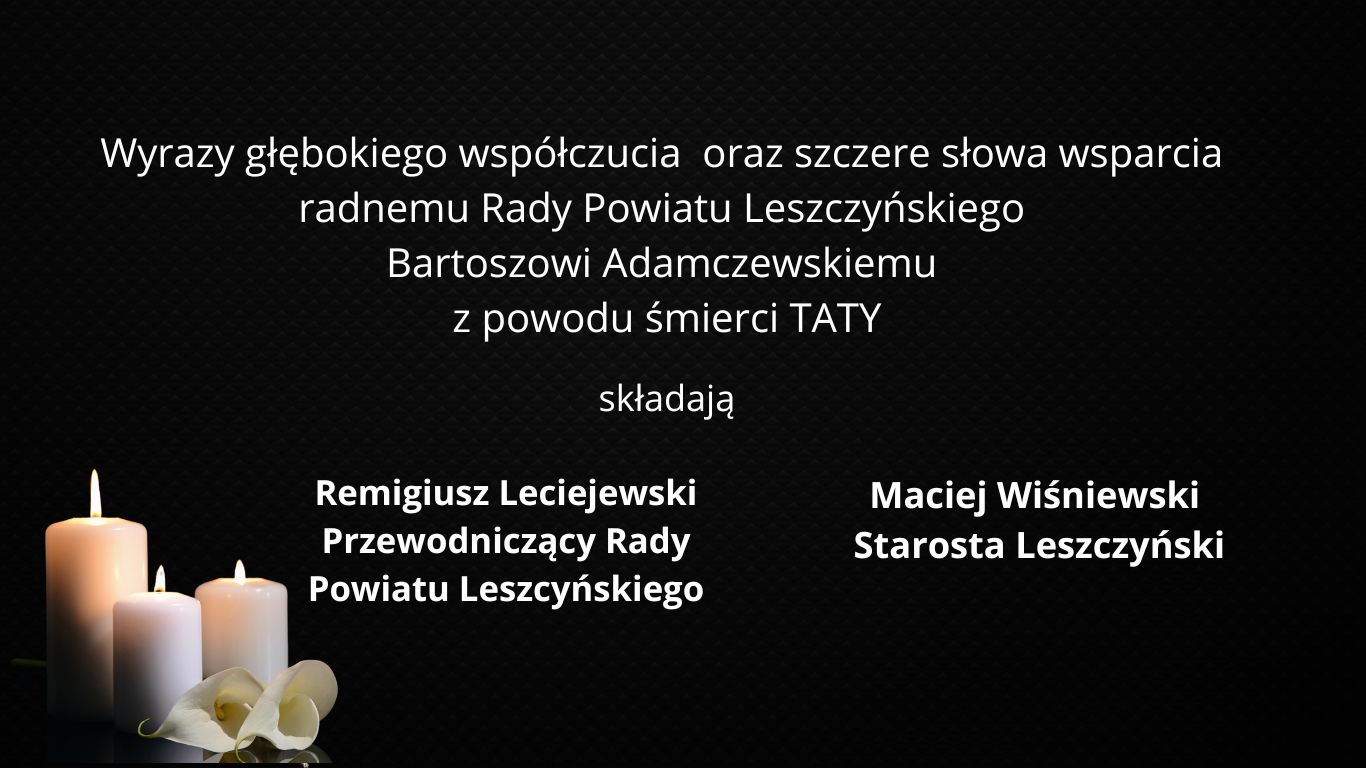 Wyrazy współczucia