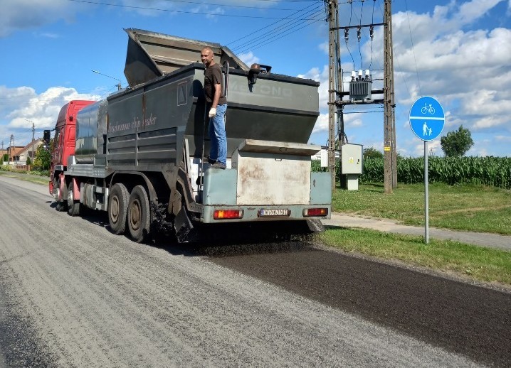 Remont drogi Nowy Belęcin – Karchowo 