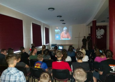 Prezentacja filmu „Moje Powstańcze korzenie” w SOSW Rydzyna