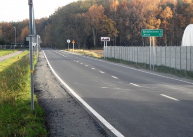 Przebudowa drogi Gołanice - Jezierzyce Kościelne
