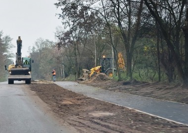 Budowa ścieżki rowerowej wzdłuż drogi powiatowej Krzemieniewo - Nowy Belęcin
