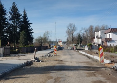 Przebudowa drogi powiatowej w Kłodzie