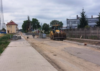 Przebudowa drogi powiatowej w Kłodzie
