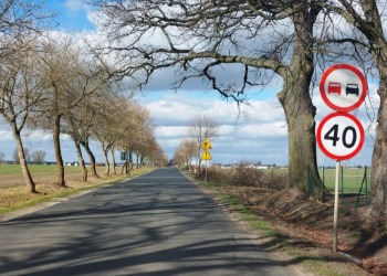 Droga powiatowa w Wilkowicach 