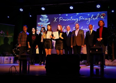 Nagrodzeni podczas X Powiatowego Przeglądu Kolęd, Pastorałek i Piosenek Świątecznych w Lipnie