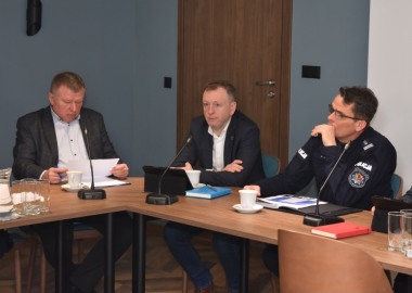 Posiedzenie komisji spraw społecznych Rady Powiatu Leszczyńskiego 