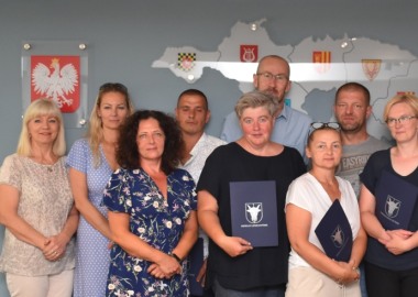 Spotkanie z kandydatami na rodziny zastępcze w Starostwie Powiatowym w Lesznie