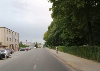 Przebudowa chodnika w Kąkolewie