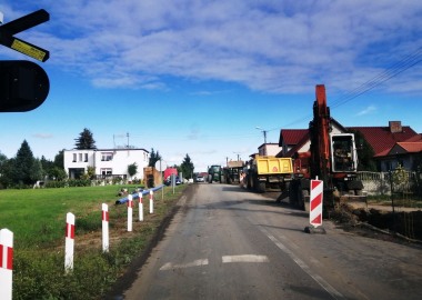 Przebudowa drogi w Krzycku Wielkim
