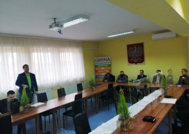 Prezentacja projektu przebudowy ul. Dworcowej w Krzemieniewie