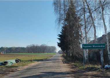 Droga powiatowa Popowo Wonieskie - Sulejewo