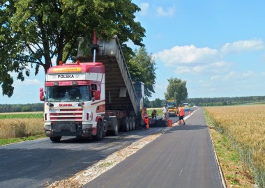 Przebudowa drogi Lipno - Smyczyna
