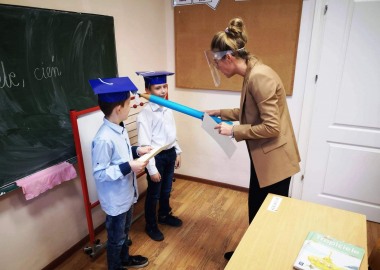 Pasowanie na przedszkolaków i uczniów w SOSW Rydzyna 