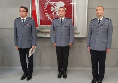 Nowy zastępca komendanta miejskiego policji w Lesznie