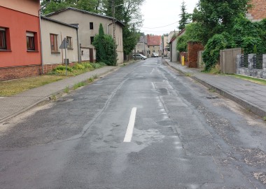 Ulica Śmigielska w Osiecznej