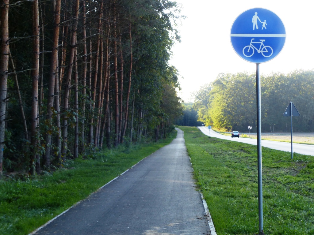 Droga powiatowa Osieczna - Łoniewo